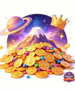 Match Mania Galactic Pack - 5,500 Coins
